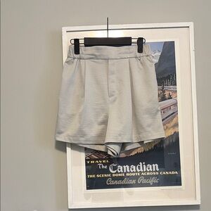 Women's Gray/Silver Shorts